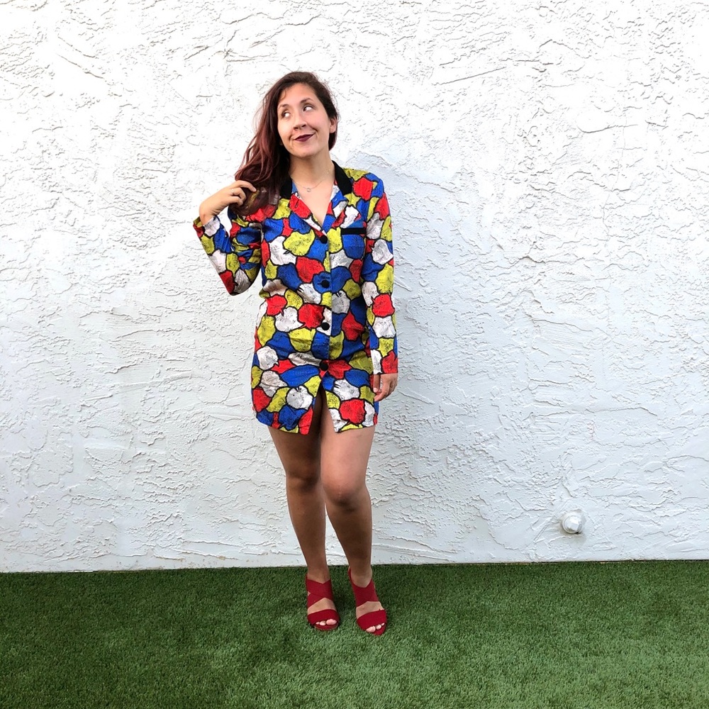 Vintage Abstract Two Piece Set - Picture 6 of 6